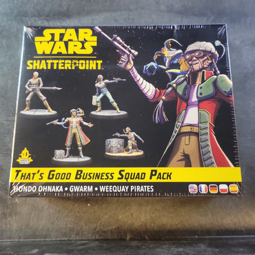 Star Wars Shatterpoint - That's Good Business Squad Pack