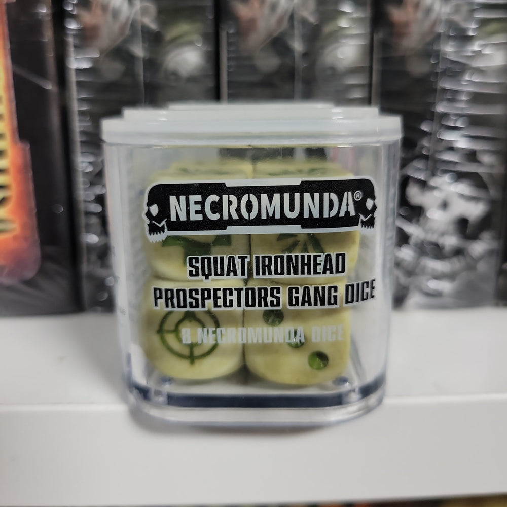 Necromunda - Squat Ironhead Prospectors Gang Dice