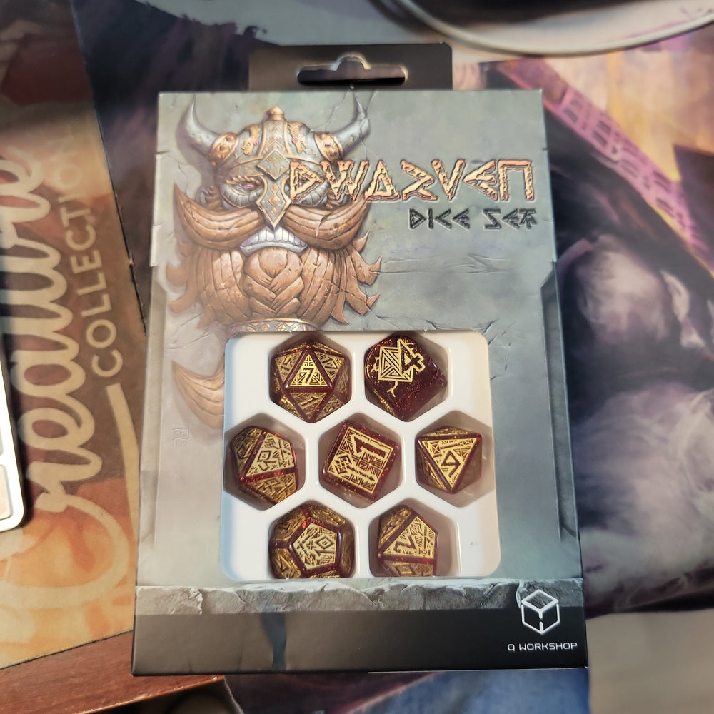 Q Workshop - Dwarven Dice Set Jewels