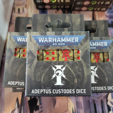 Warhammer 40k - Adeptus Custodes Dice