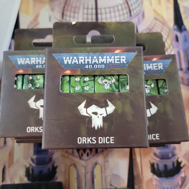 Warhammer 40k - Orks Dice