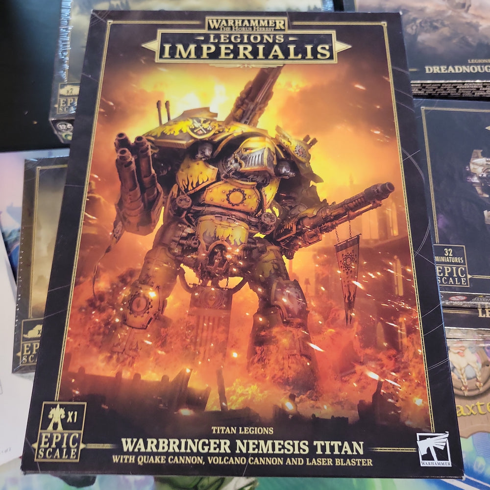Legions Imperialis - Warbinger Nemesis Titan Quake Cannon
