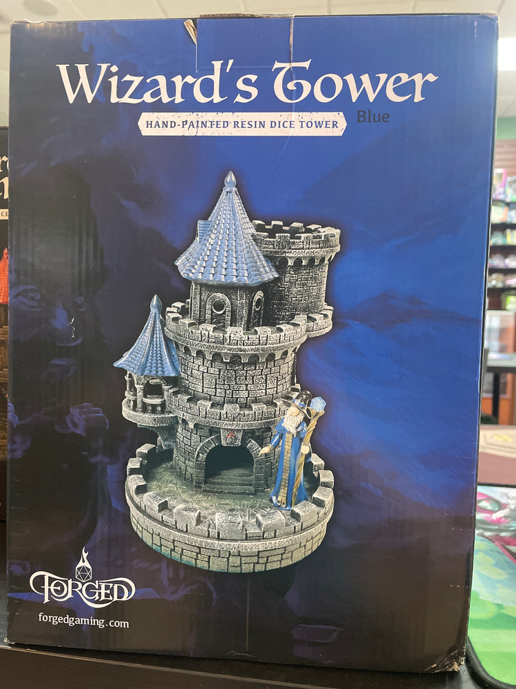 Blue Wizard’s Tower Dice Tower