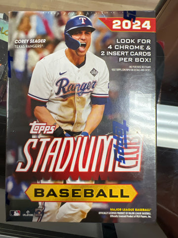 2024 Topps Stadium Club Baseball Blaster Box