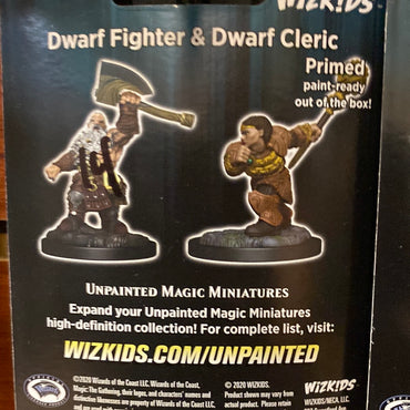 Dwarf Fighter and Dwarf Cleric Wave 14