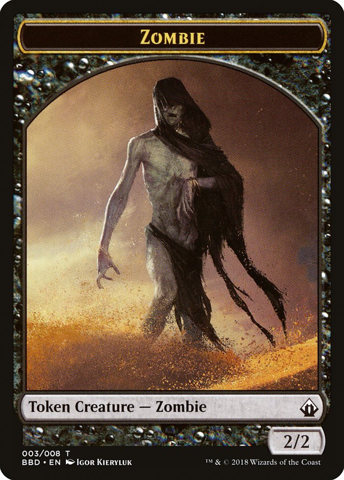 Zombie Token [Battlebond Tokens]