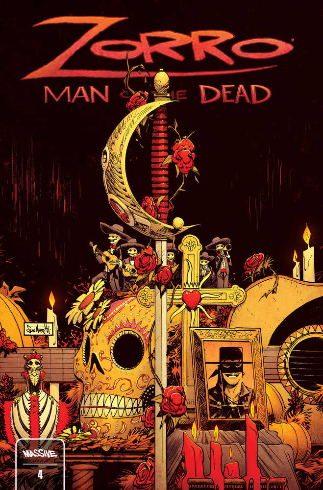 Zorro Man Of The Dead #4 (Of 4) Cover A Murphy (Mature)