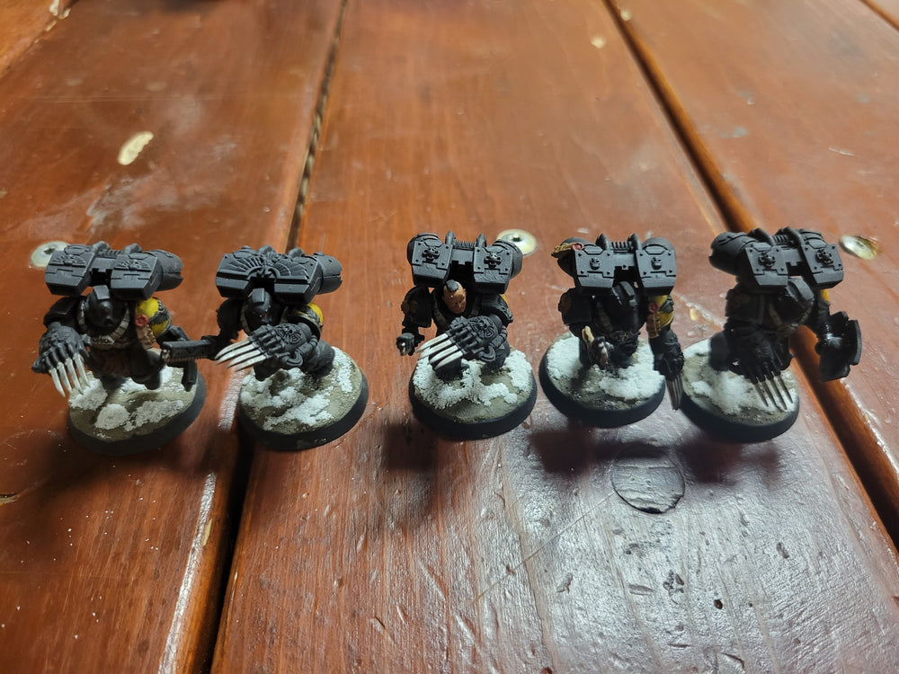 Space Marines Vanguard Veteran Squad Used #76