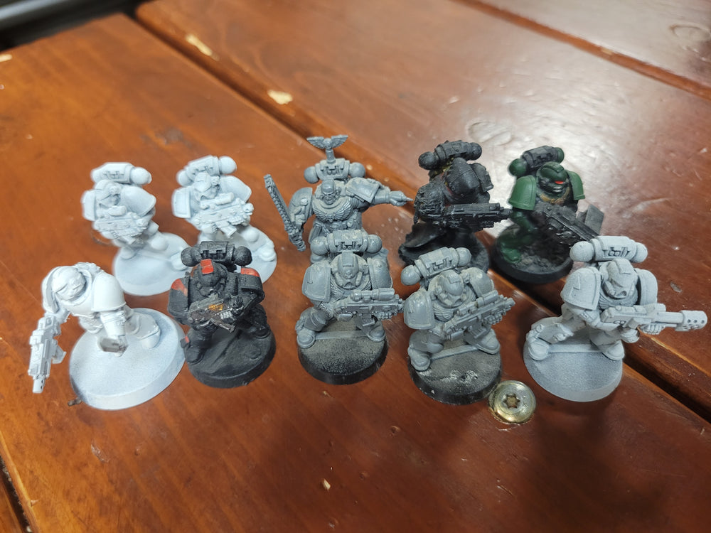 Space Marines Tactical Squad Used #95