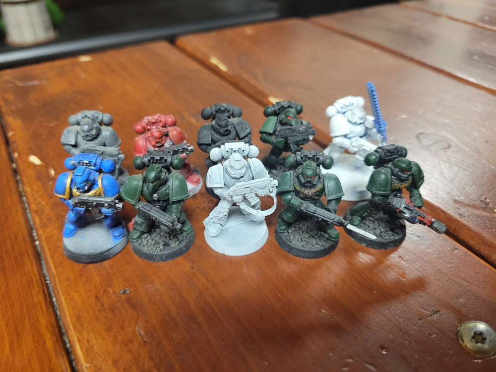 Space Marines Tatical Squad Used #99