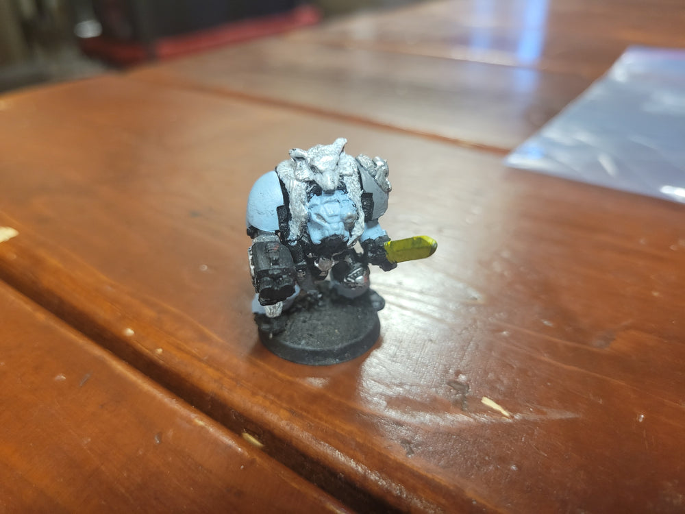 Space Wolves Rune Priest Used #104