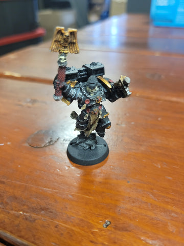 Space Marines Chaplain with Jump Pack Used #123