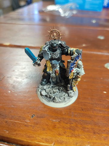 Space Marines Captain with Relic Shield Used #124