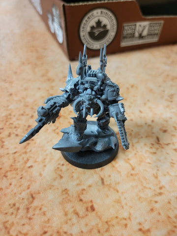 Chaos Space Marines Chaos Lord in Terminator Armour Used #130