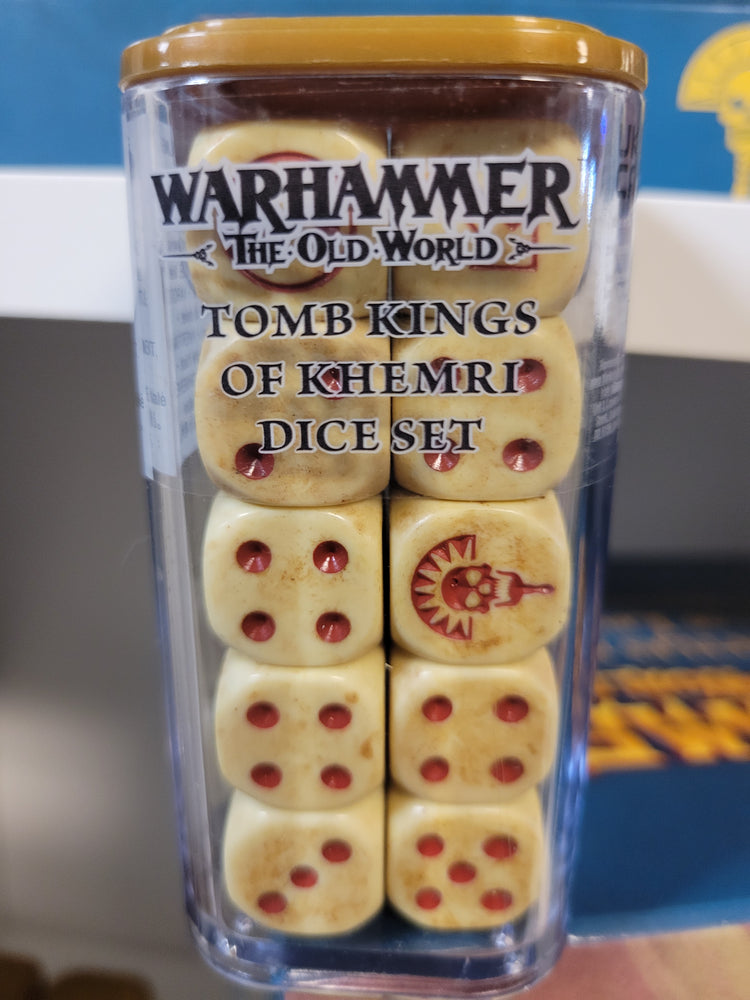 Tomb Kings Of Khemri Dice Set
