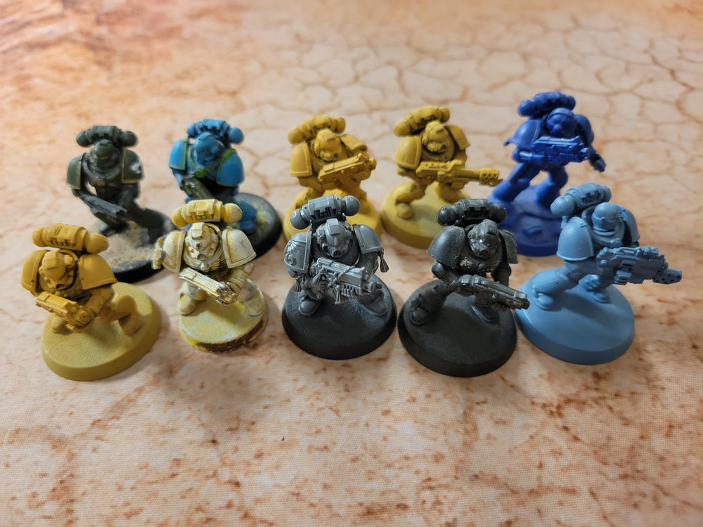 Space Marines - Tactical Squad Used #154