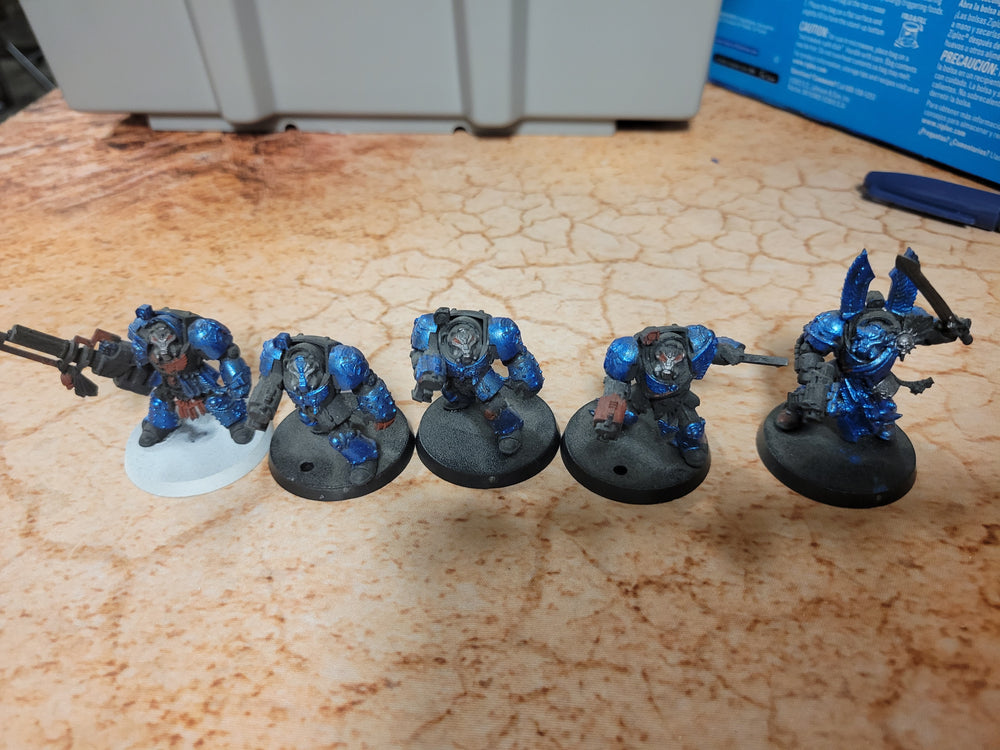 Dark Angels - Deathwing Terminators Used # 159