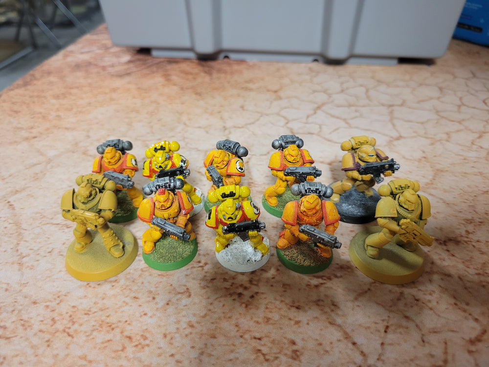 Space Marines - Tatical Squad Used #168