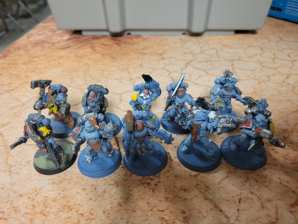 Space Wolves - Grey Hunters Used #169