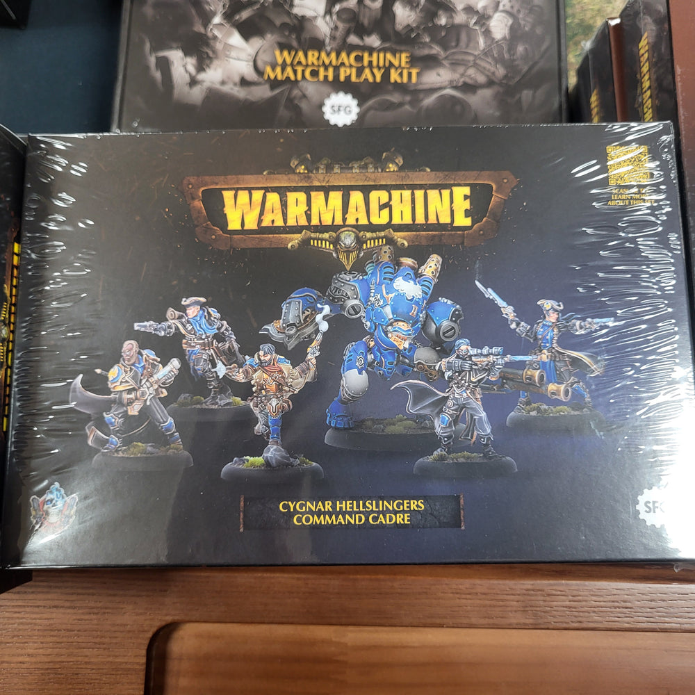 Cygnar Hellslingers Command Cadre
