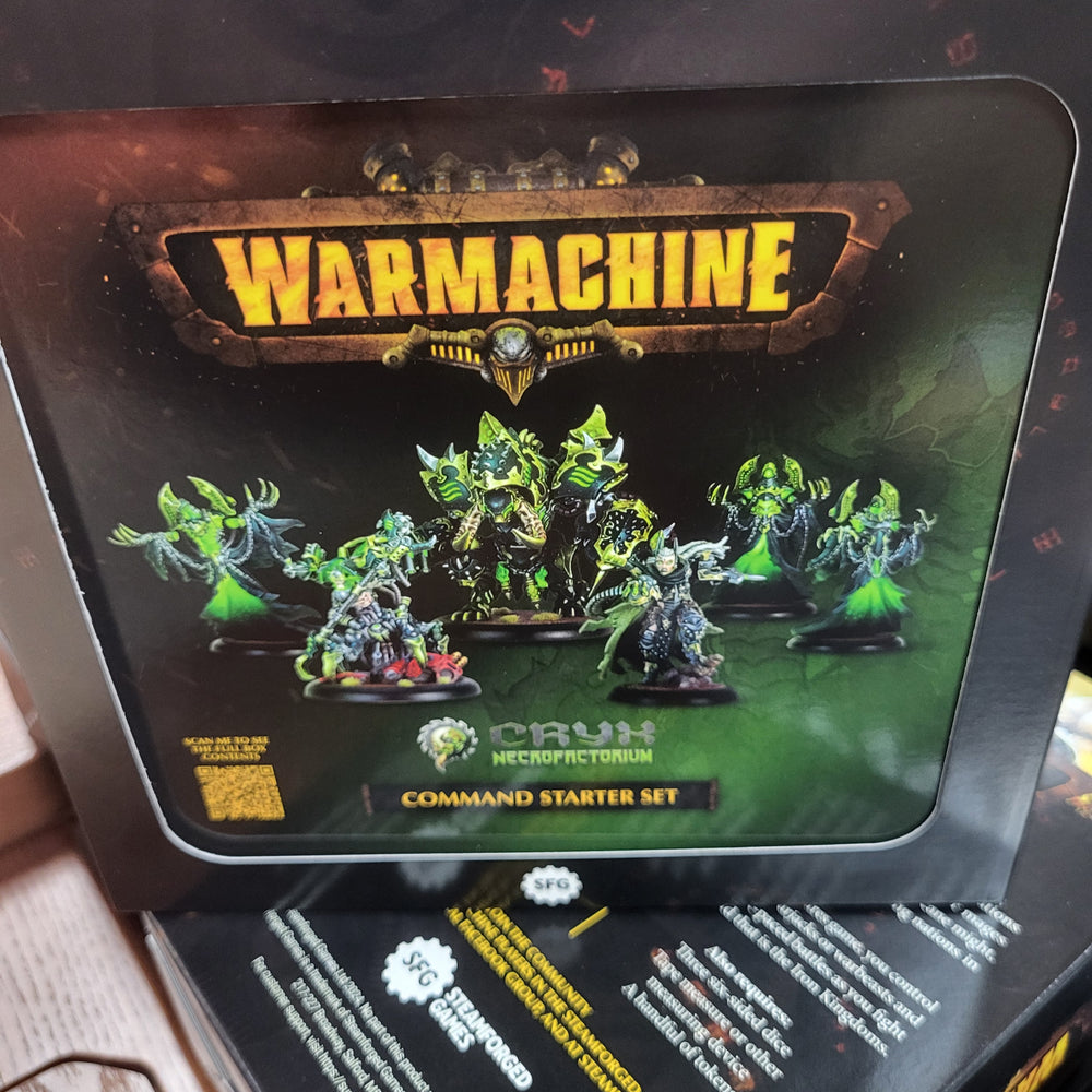 Cryx Necrofactorium Command Starter