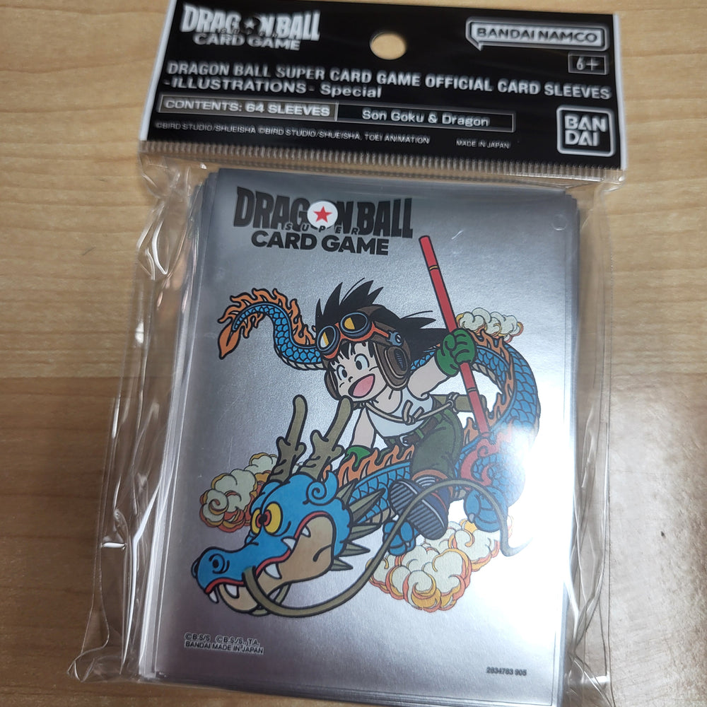 Dragonball Card sleeves Goku and Dragon