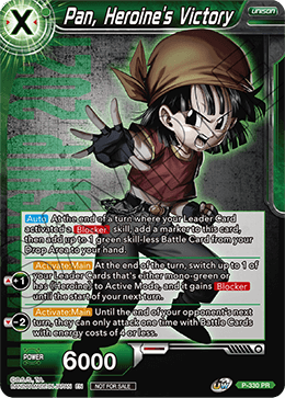 Pan, Heroine's Victory (P-330) [Tournament Promotion Cards]