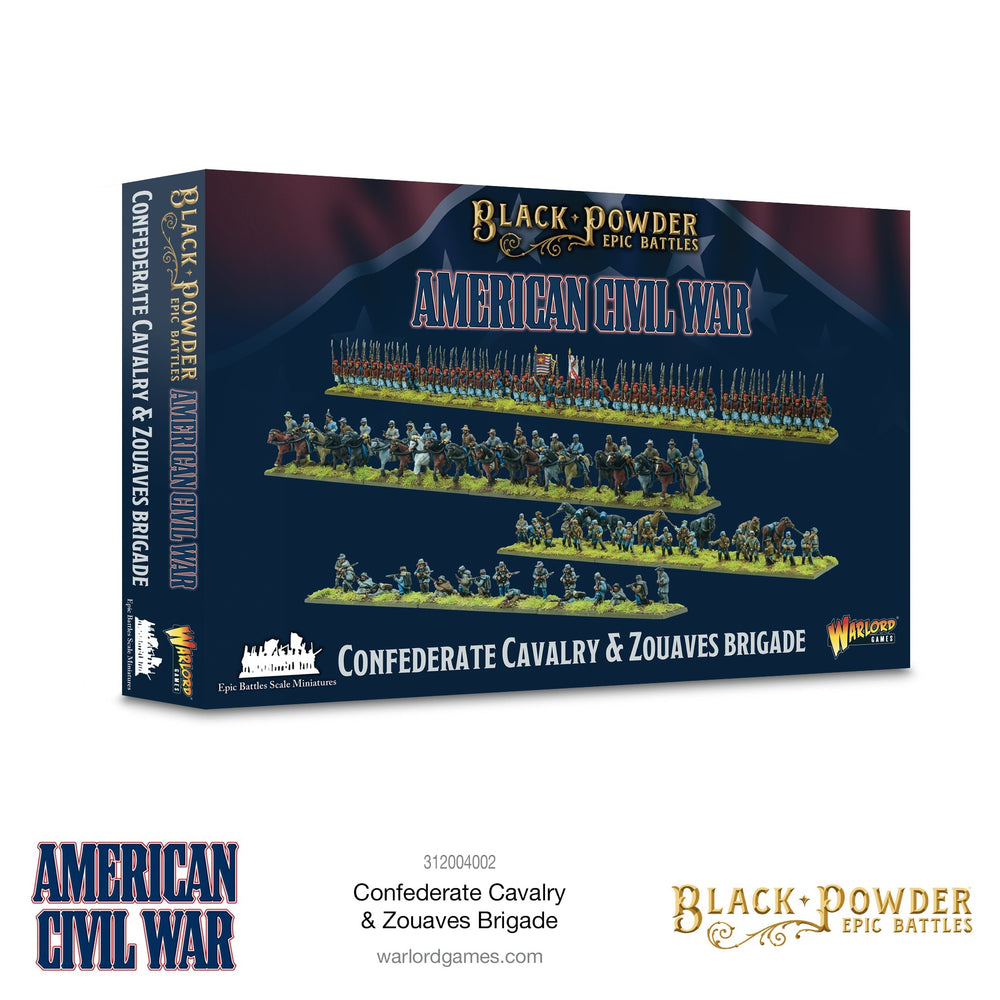 American Civil War - Confederate Cavalry & Zouaves Brigade