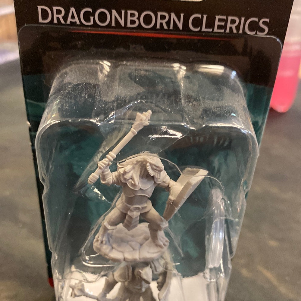 Pathfinder Miniatures Dragonborn Clerics Wave 18