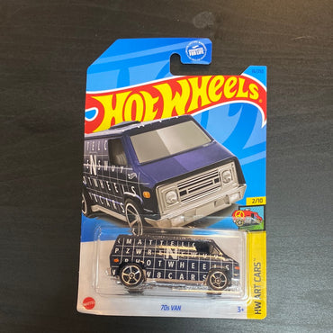 Hot Wheel HW ART CARS 70s Van