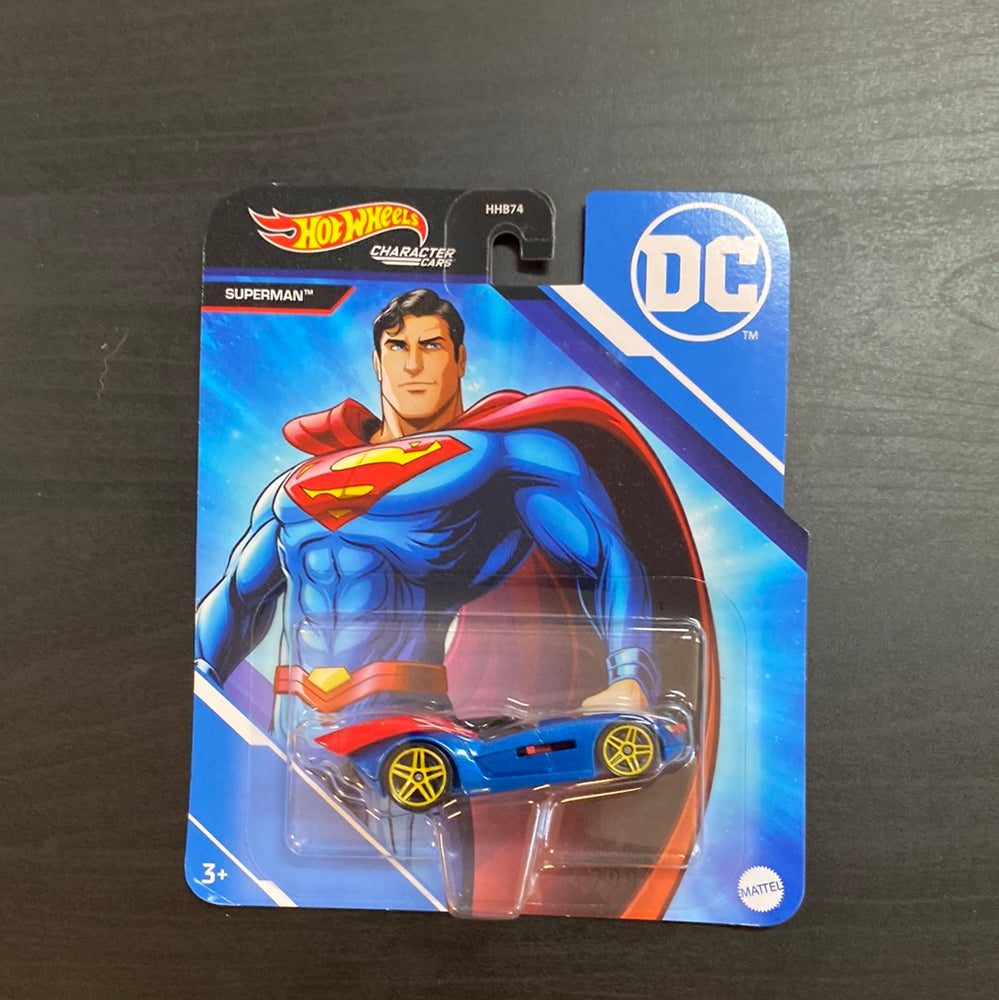 Hot Wheels CHARACTER CARS SUPERMAN