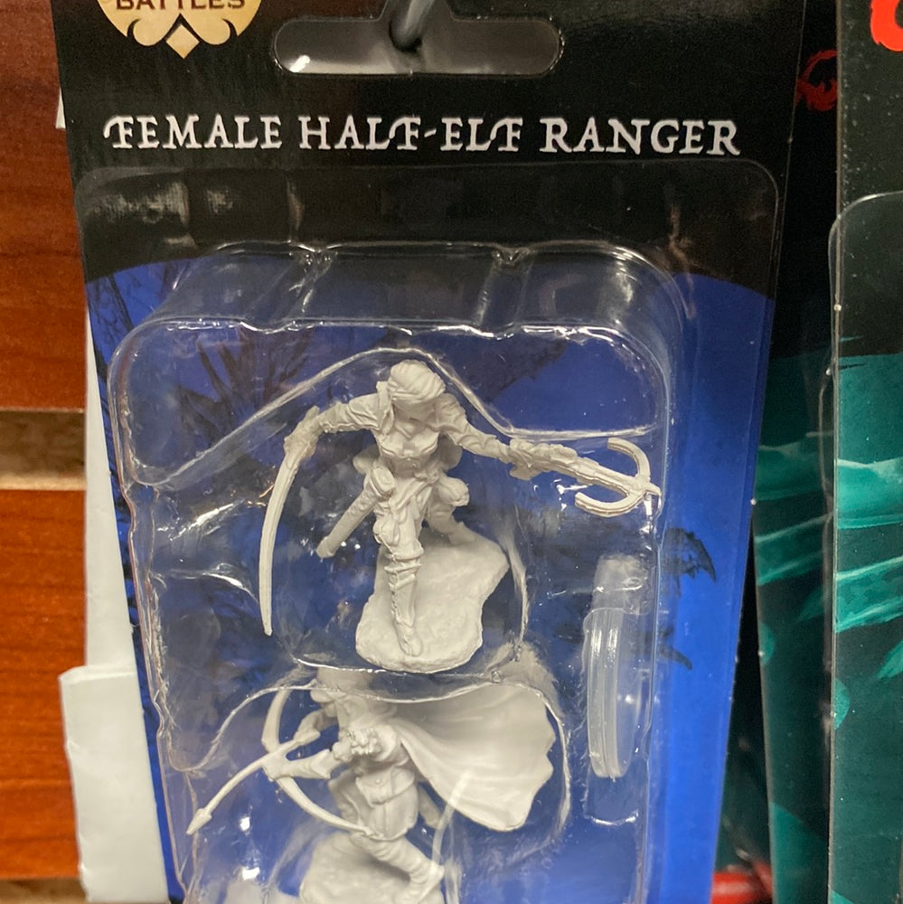 D&D Miniatures Female Half elf ranger Wave 7