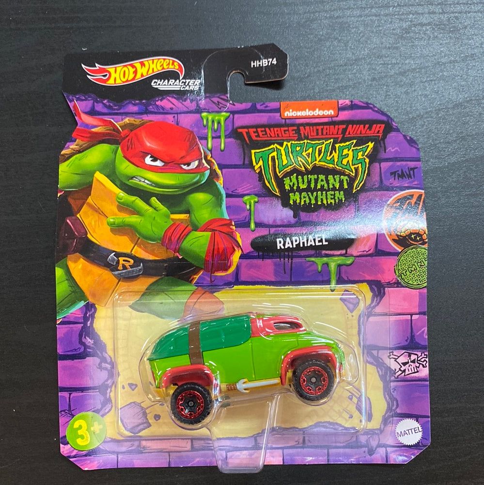 Hot Wheels Character Cars TEENAGE MUTANT NINJA TURTLES RAPHAEL