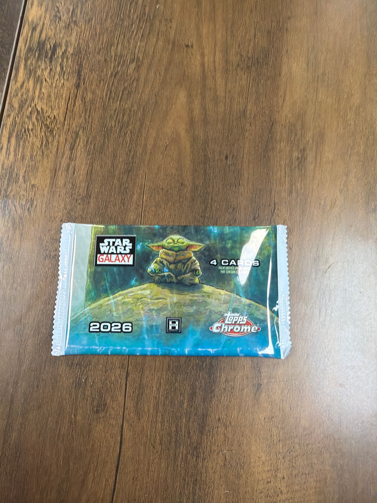 Star Wars galaxy booster pack chrome 2026