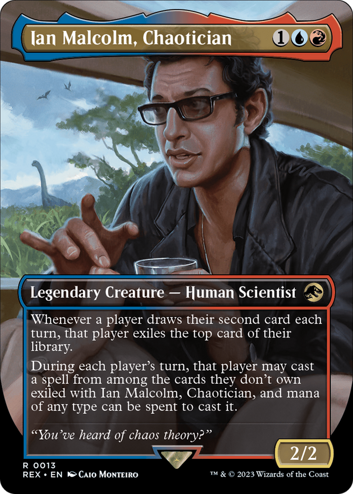 Ian Malcolm, Chaotician (Borderless) [Jurassic World Collection]