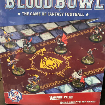 Blood bowl Vampire pitch