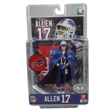 NFL SportsPicks Bill's Josh Allen 7In Posed Figure - McFarlane Platinum Edition