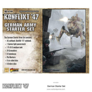 Konflict '47 - German Army Starter Set