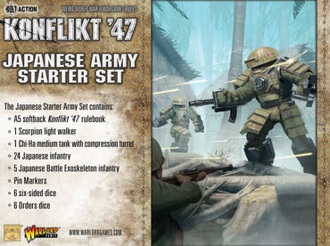 Konflict '47 - Japanese Army Starter Set