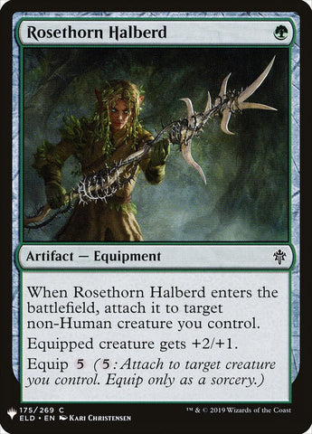 Rosethorn Halberd [Mystery Booster]
