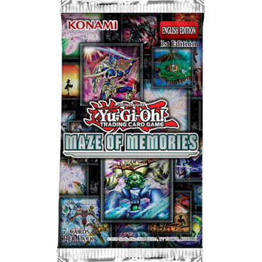 Maze of Memories 1st Edition - Yu-Gi-Oh! Booster Pack