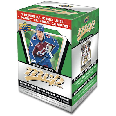 UPPER DECK 2025-2026 NHL MVP TRADING CARDS BLASTER BOX