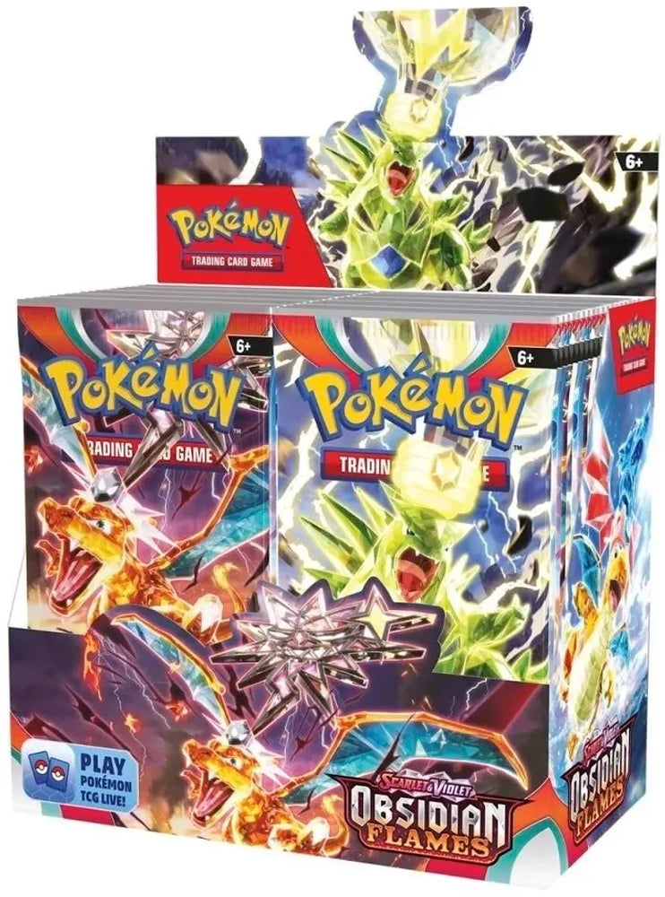 amazon scarlet and violet booster box Scarlet & Violet Obsidian Flames