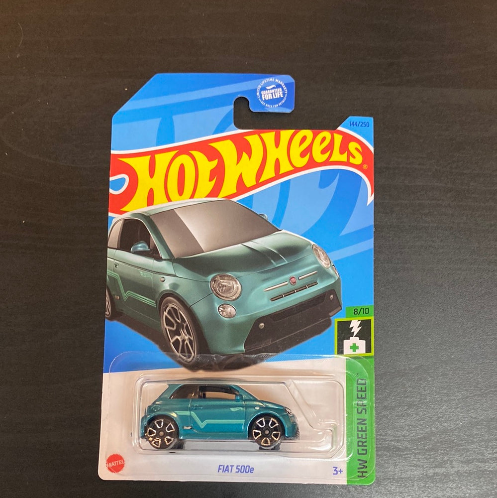 Hot Wheels HW GREEN SPEED 8/10 FIAT 500e