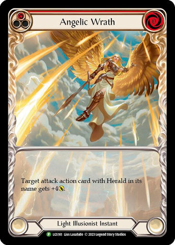 Angelic Wrath (Red) [LGS161] (Promo)  Rainbow Foil