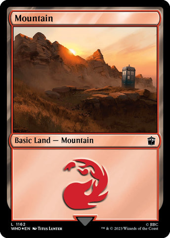 Mountain (1162) (Surge Foil) [Doctor Who]