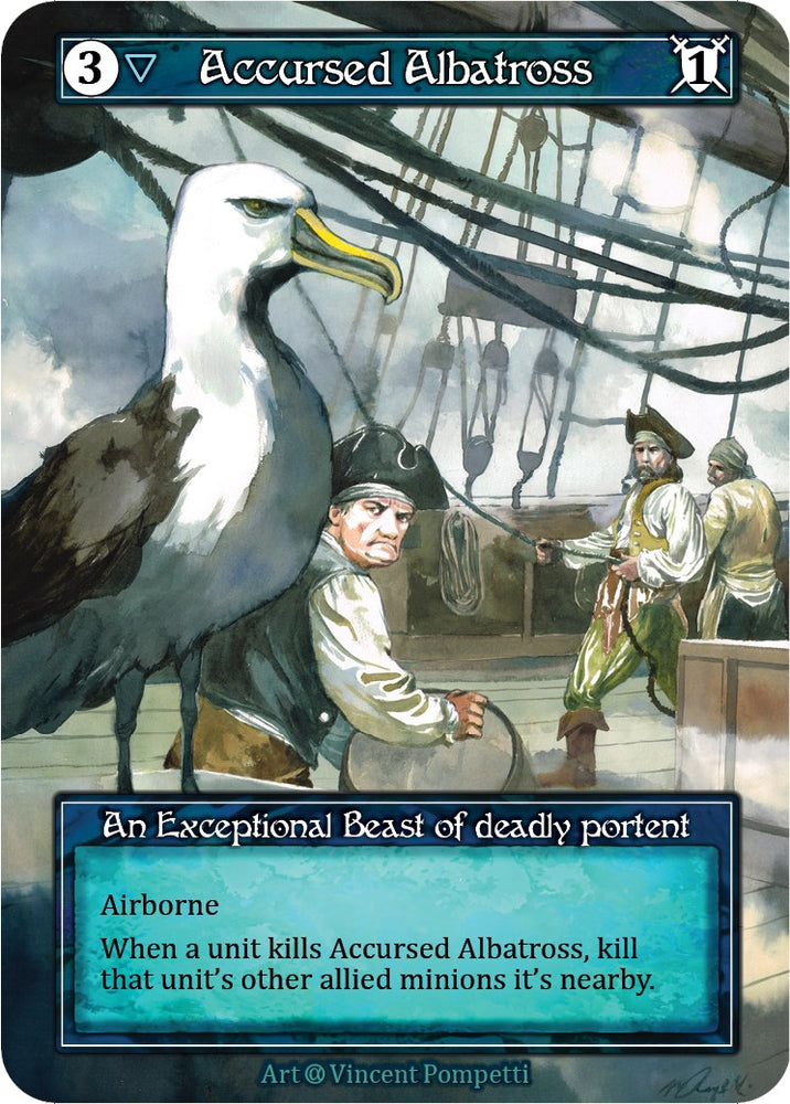 Accursed Albatross (Foil) [Alpha]