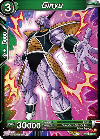 Ginyu (BT24-071) [Beyond Generations]