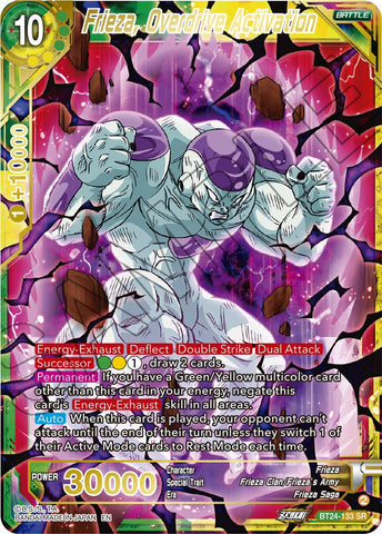 Frieza, Overdrive Activation (BT24-133) [Beyond Generations]