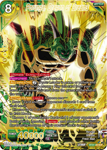 Porunga, Dragon of Dreams (BT24-140) [Beyond Generations]